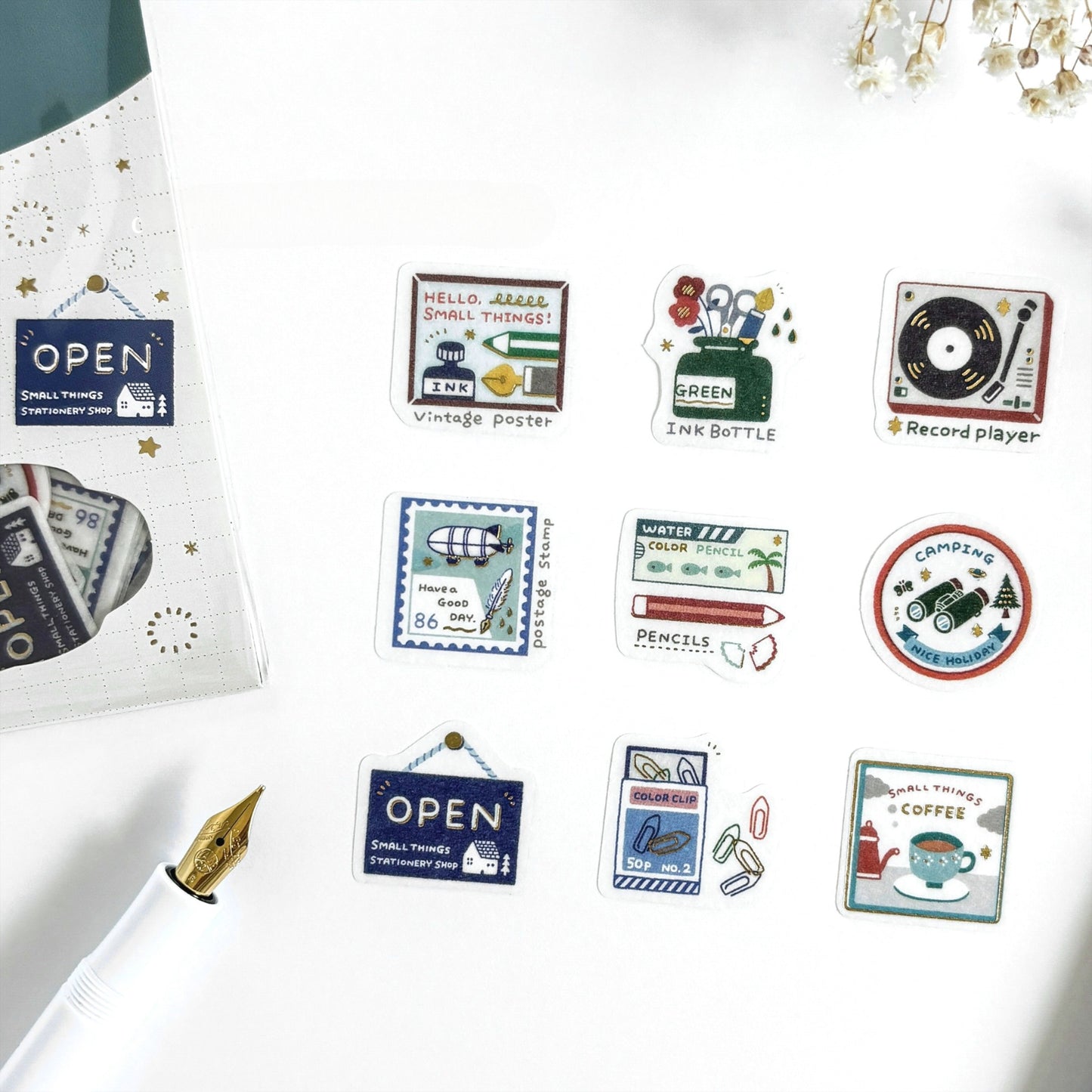 eric / フレークシール「My Shop」