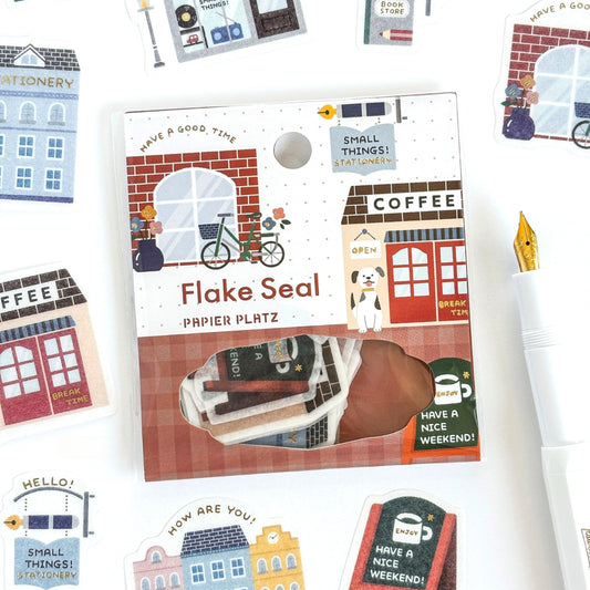 eric / Flake Stickers - Happy Town