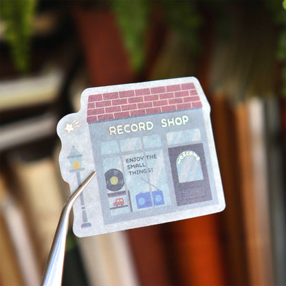 eric / Flake Stickers - Happy Town