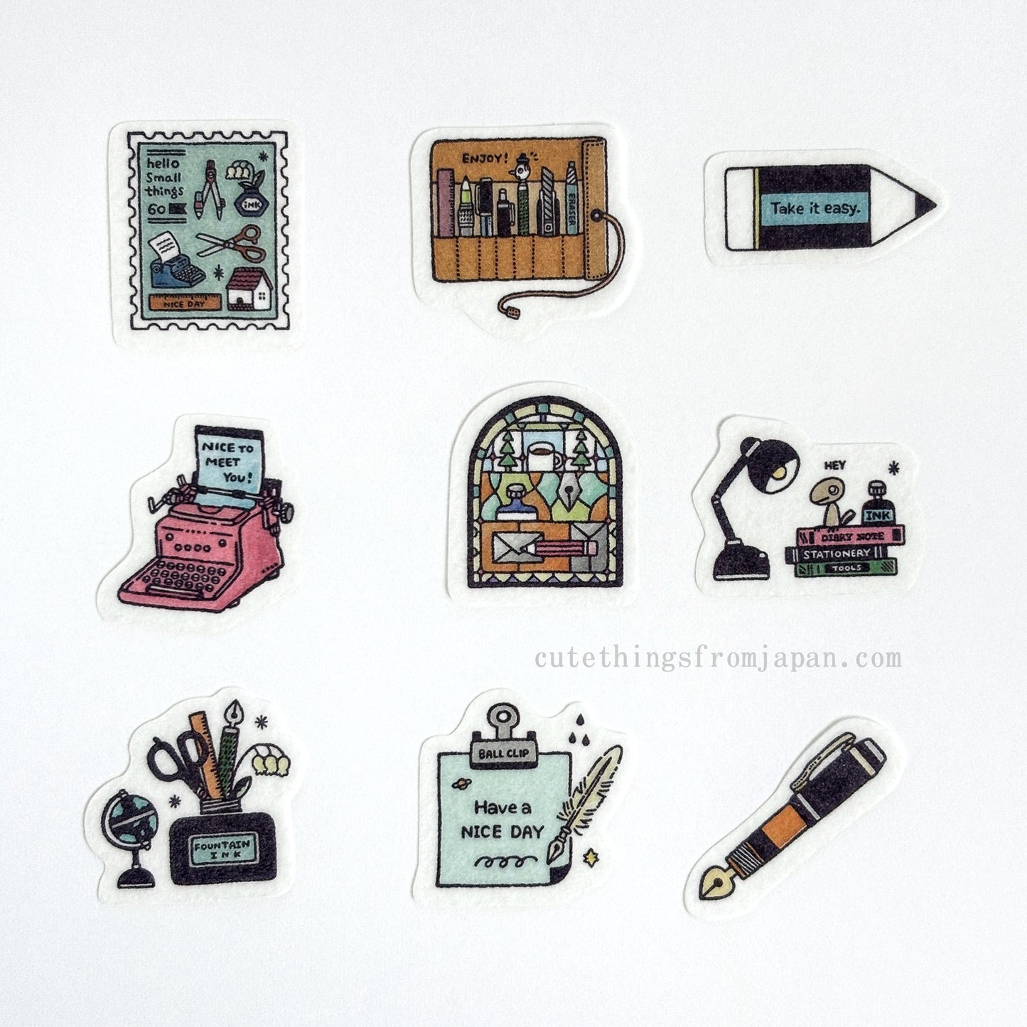 eric Flake Stickers - Stationery