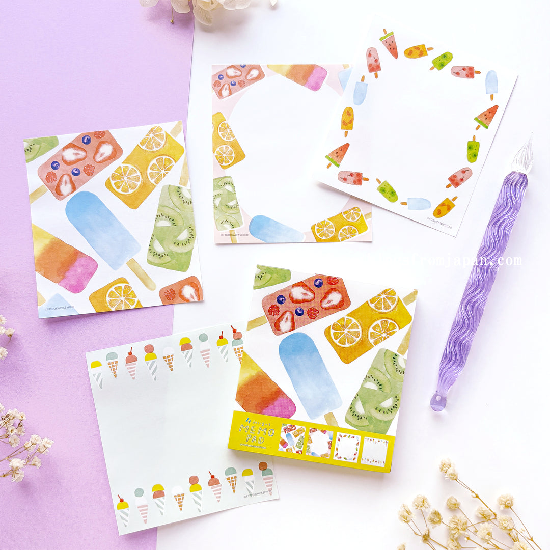 Summer Limited Memo Pad - Ice Candy