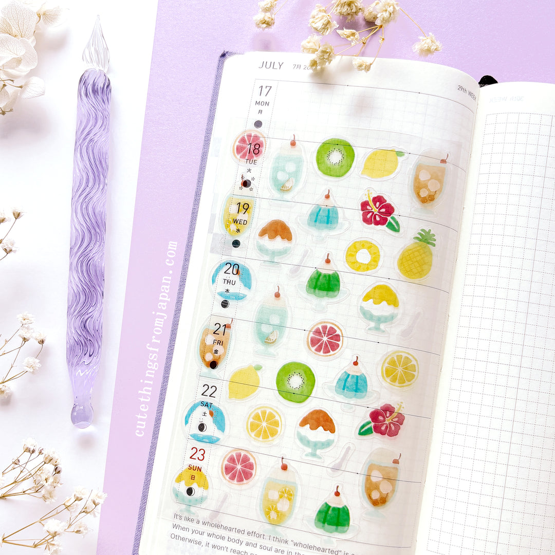 Summer Limited Planner Stickers - Fresh Fruits