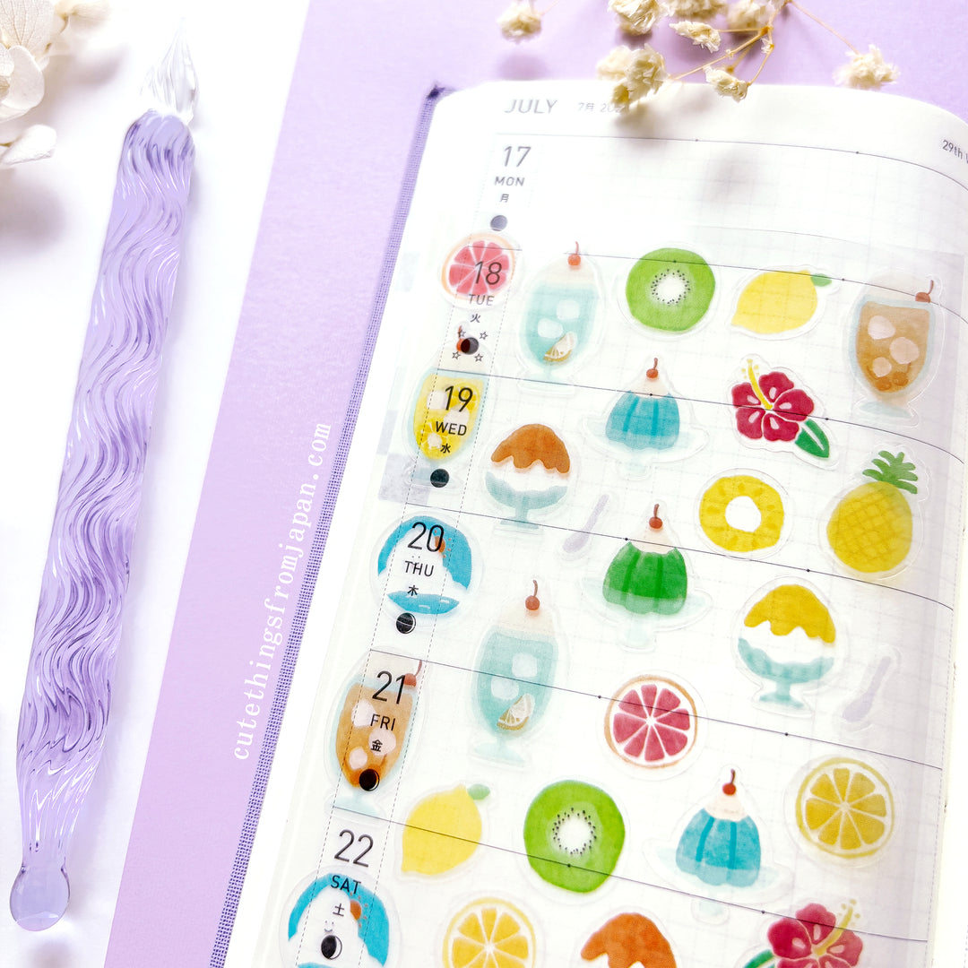 Summer Limited Planner Stickers - Fresh Fruits