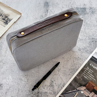 The Superior Labor Canvas Mission Case - Large Gray