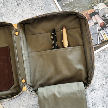 The Superior Labor Canvas Mission Case - Large Gray