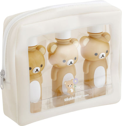 Rilakkuma / Travel Bottle Set