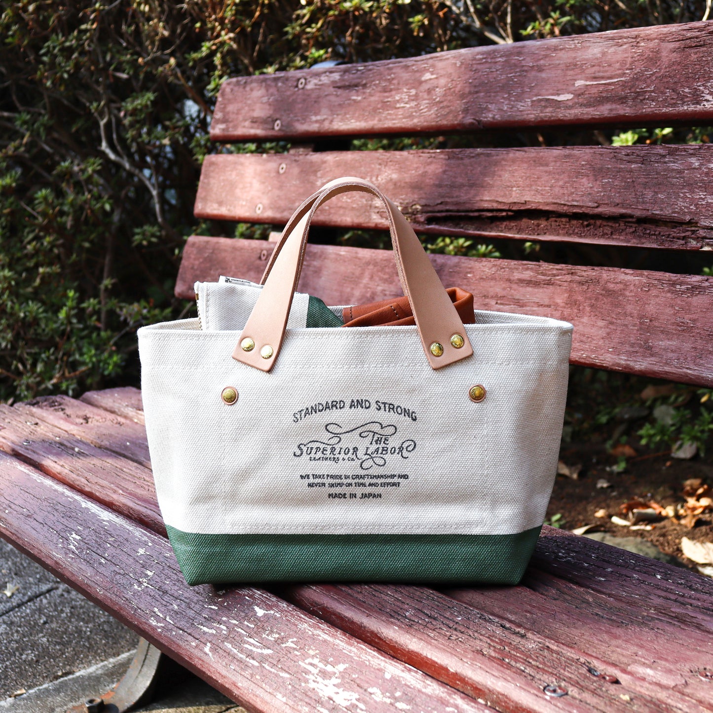 THE SUPERIOR LABOR / エンジニアバッグ【プチ・モスグリーン】