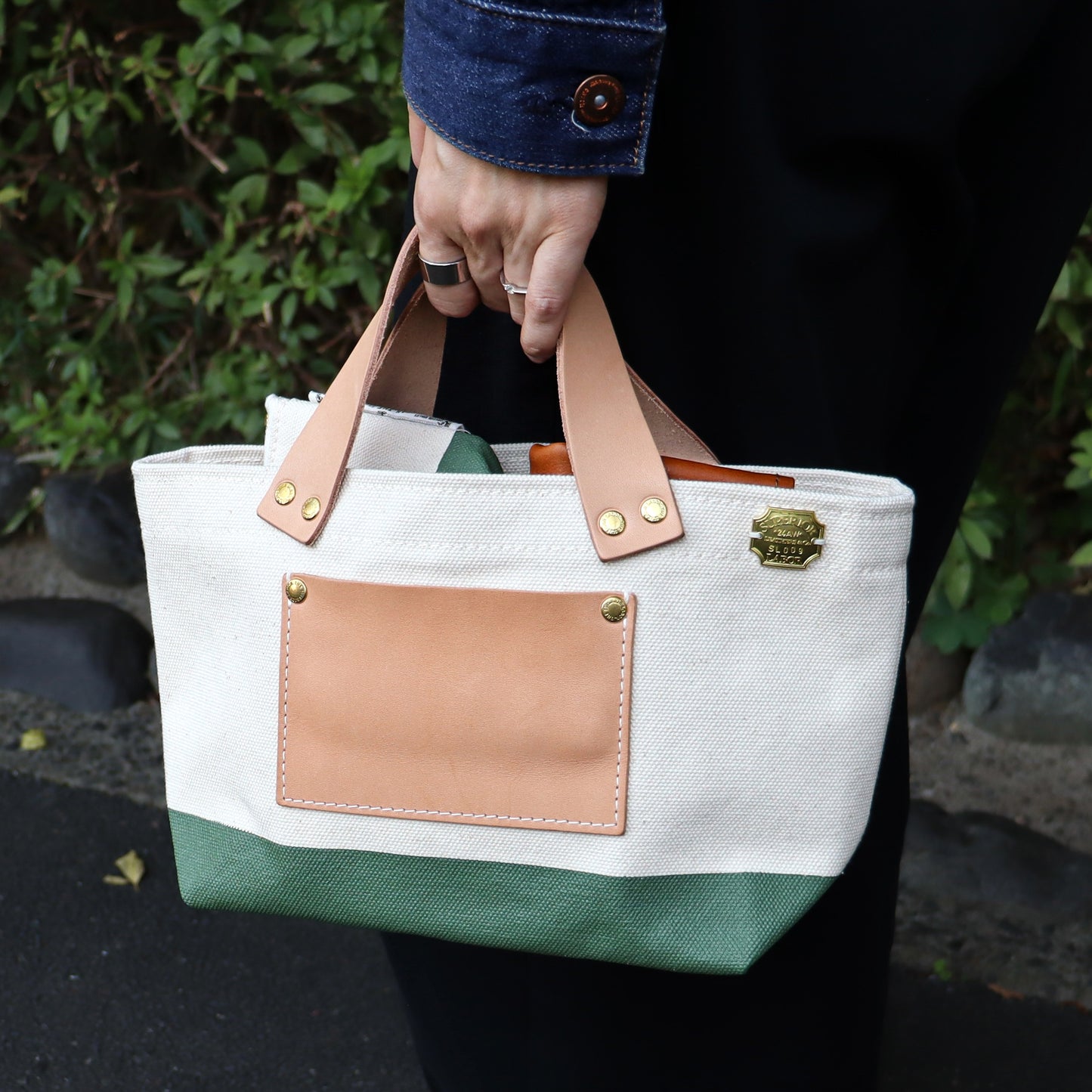 THE SUPERIOR LABOR / エンジニアバッグ【プチ・モスグリーン】