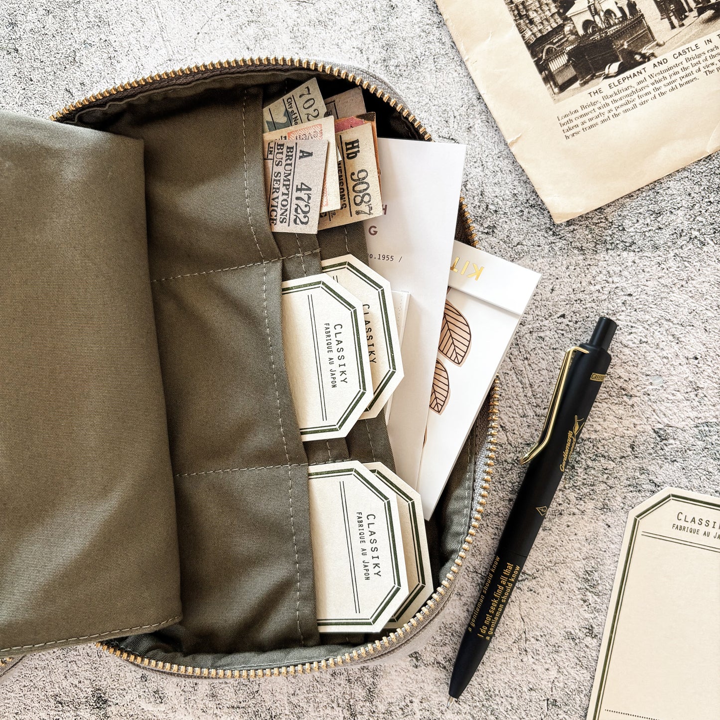 The Superior Labor Canvas Mission Case - Medium Black