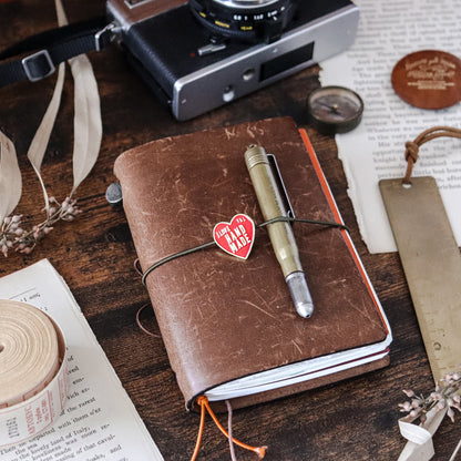 The Superior Labor Brass Concho Charm - I Love Handmade