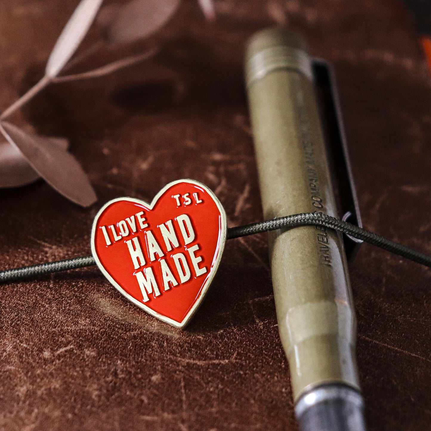 The Superior Labor Brass Concho Charm - I Love Handmade