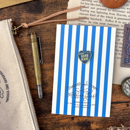 The Superior Labor Brass Pin - I Love Handmade