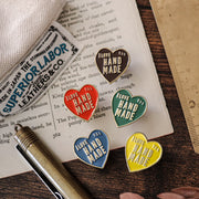 The Superior Labor / Brass Pin - I Love Handmade
