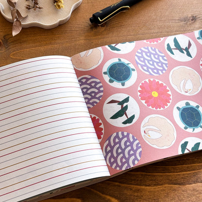 100 Writing Paper Pad - Four Seasons