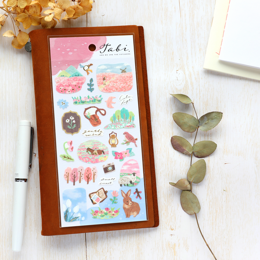 Travel Stickers - Spring Forest