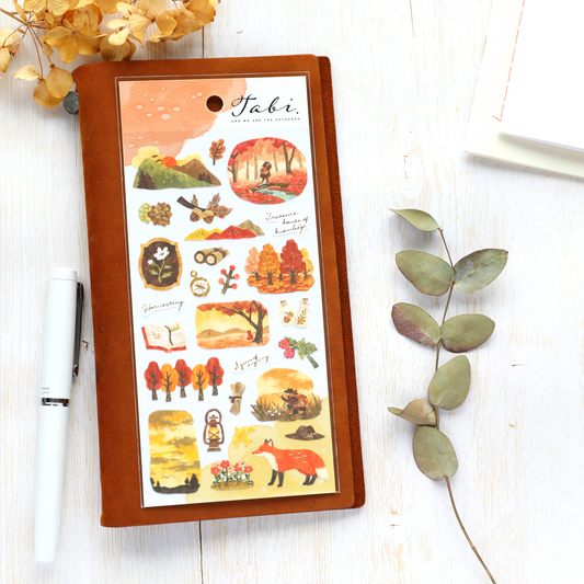 Travel Stickers - Autum Forest