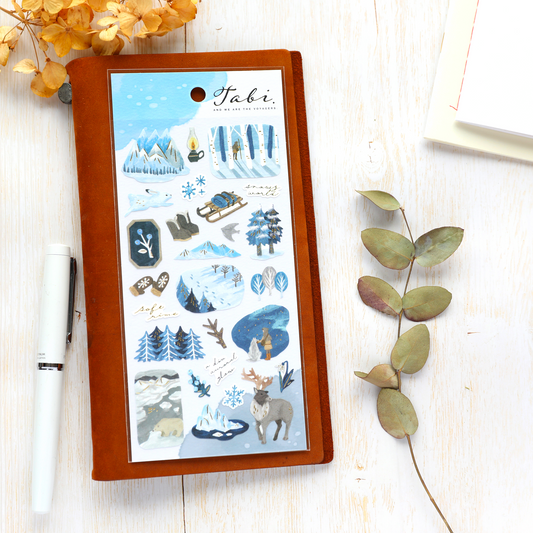 Travel Stickers - Winter Forest