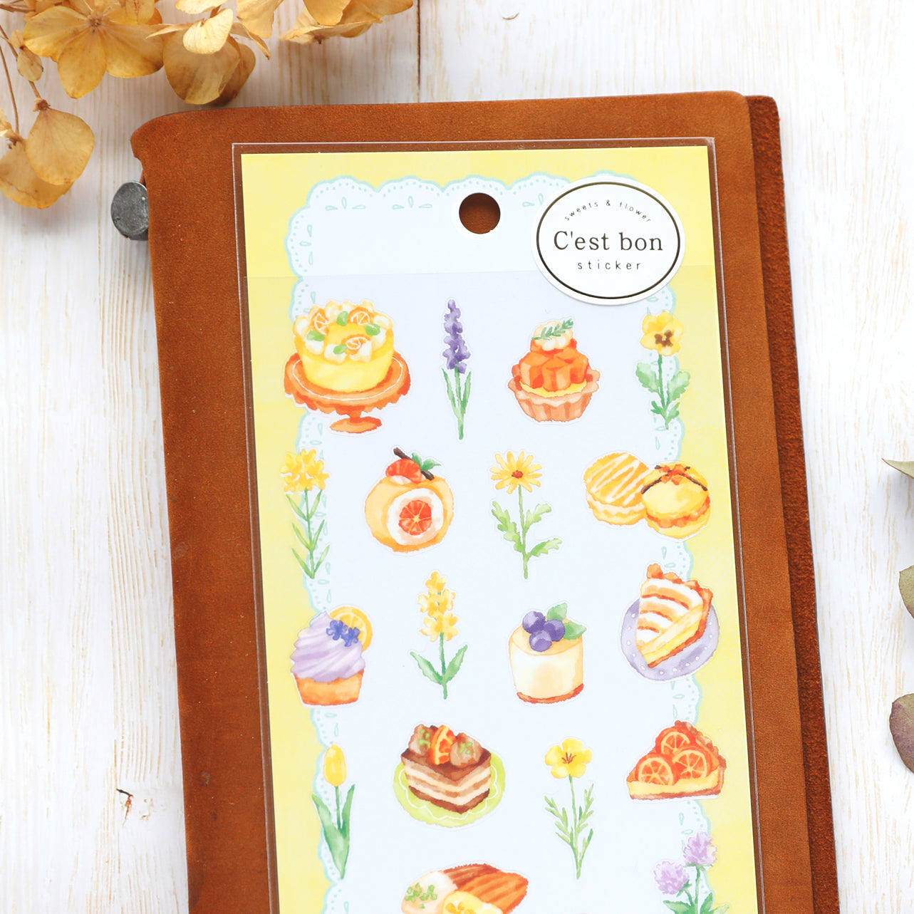 C'est Bon Stickers - Yellow Sweets