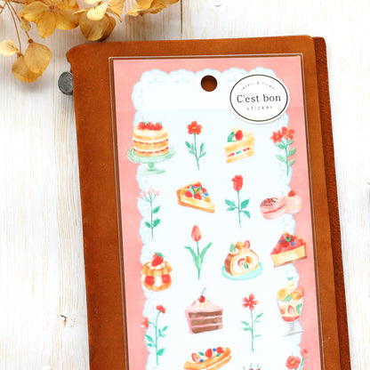C'est Bon Stickers - Red Sweets