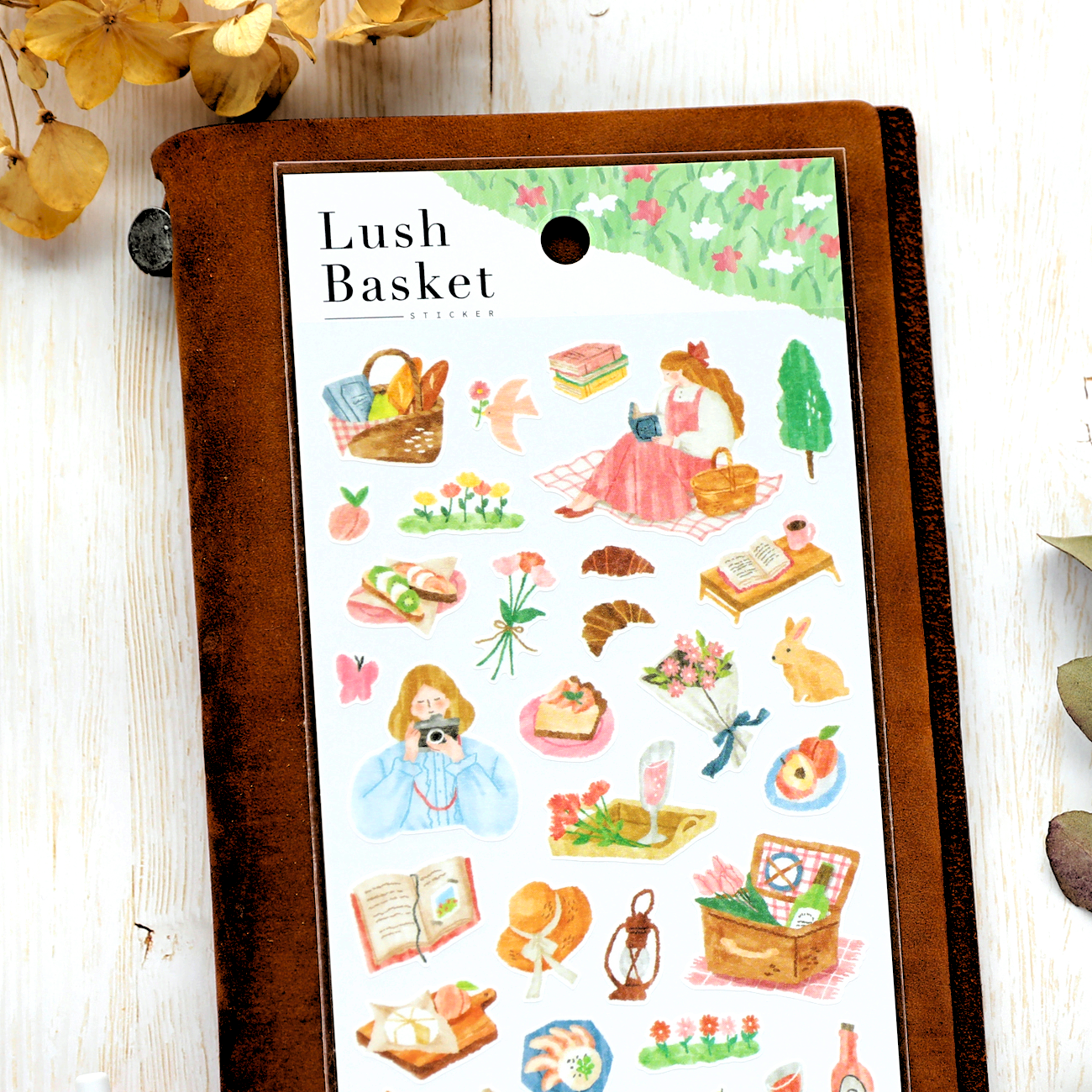 Picnic Stickers - Pink Skirt