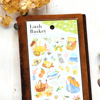 Picnic Stickers - Yellow Skirt