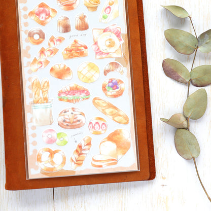 Watercolor Stickers - Bakery
