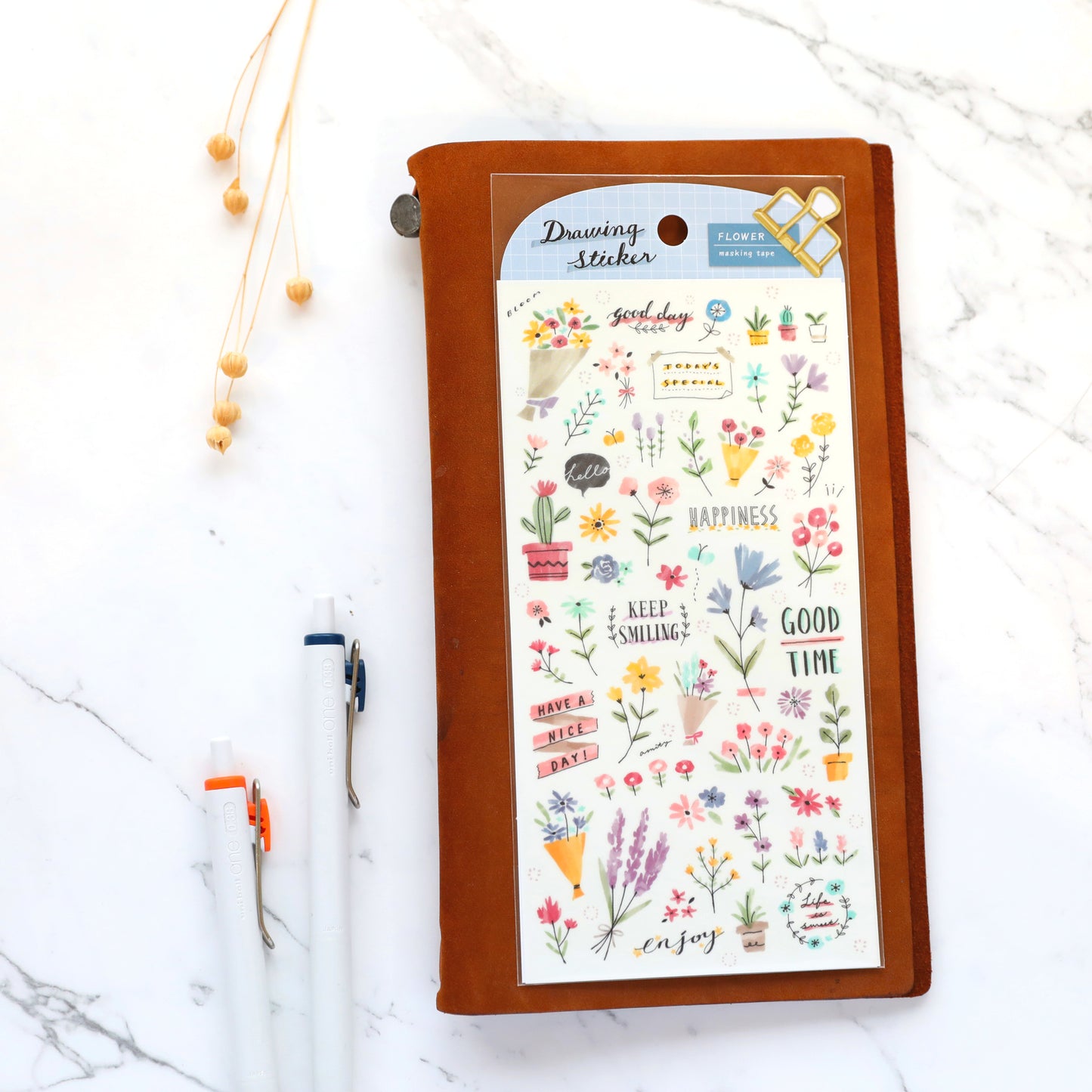 Drawing Stickers - Flowers