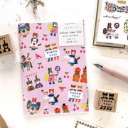 Aiko Fukawa / A6 Stamp Notebook - Collect your Joy