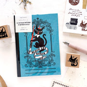 Kuroneko Design / A6 Stamp Notebook - KURONEKO NOTEBOOK
