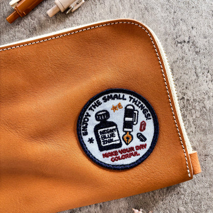 Hello, Harajuku! Limited Edition / TSL x eric x CTFJ / Utility Leather Pouch with Patch