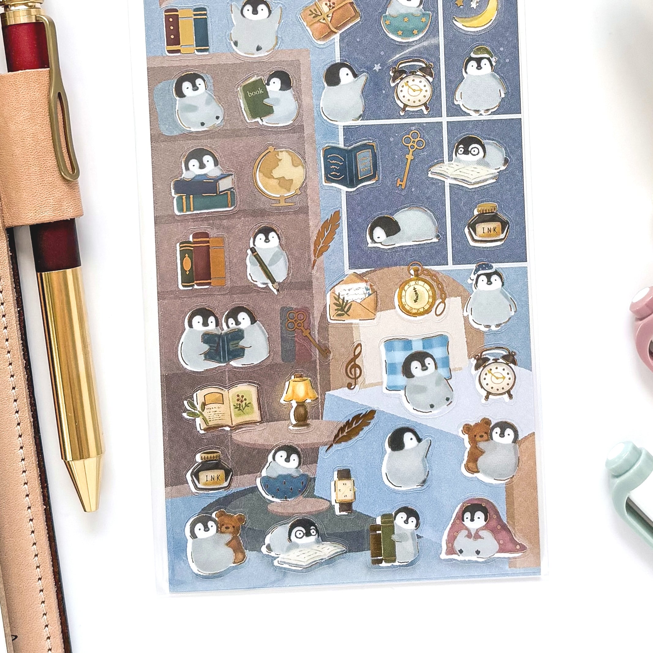 Shiny Stickers - Penguin