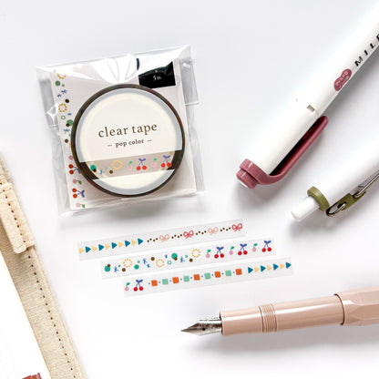 Mind Wave / Shiny Slim Clear Tape - Petit Cute