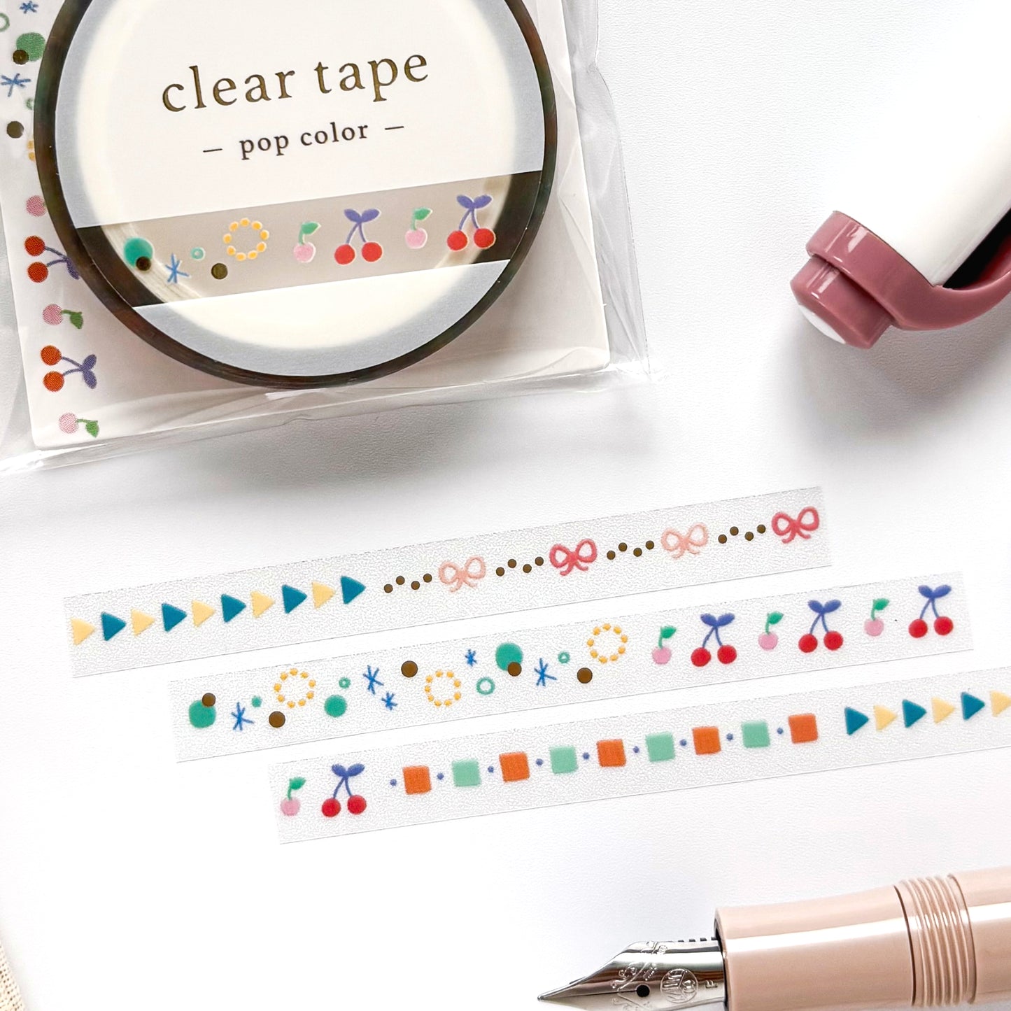 Mind Wave / Shiny Slim Clear Tape - Petit Cute