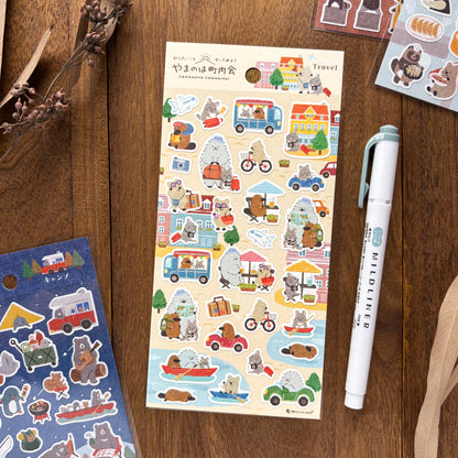 Animal Friends Stickers - Travel