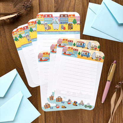 Animal Friends Letter Set - Travel