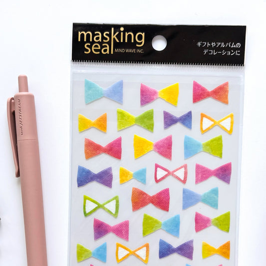 Colorful Ribbon Stickers