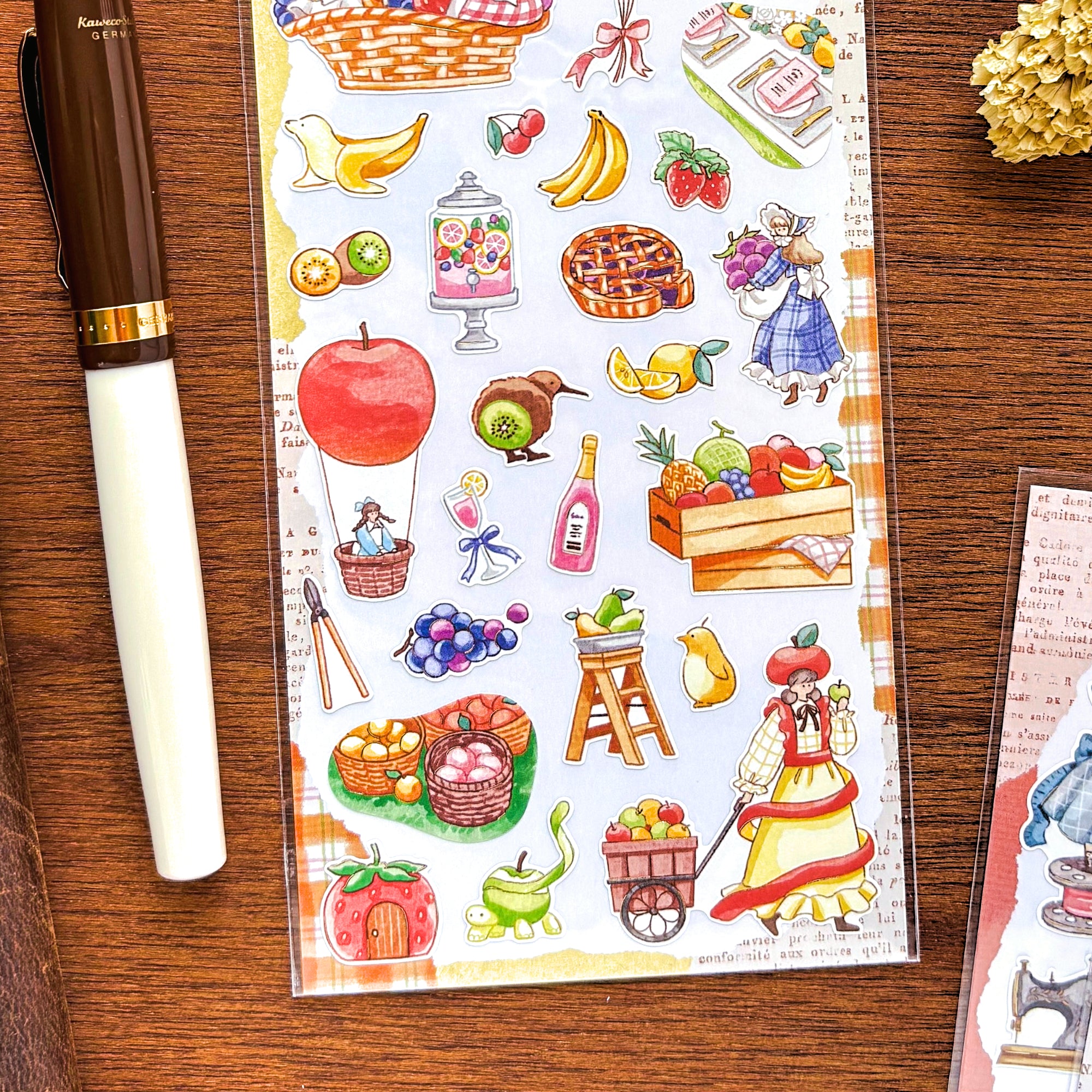 Mind Wave / Stickers - Fruit Shop