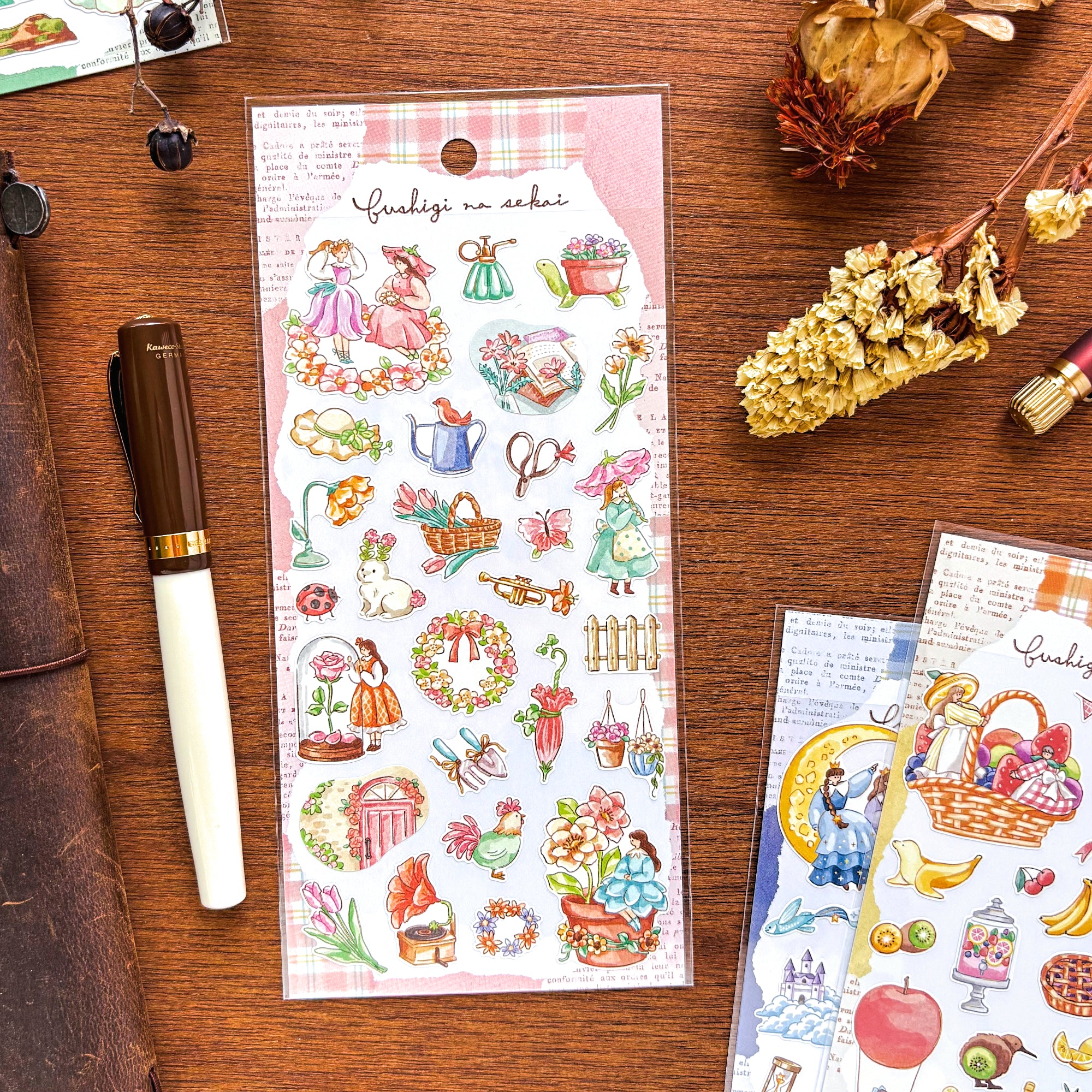 Mind Wave / Stickers - Flower Garden