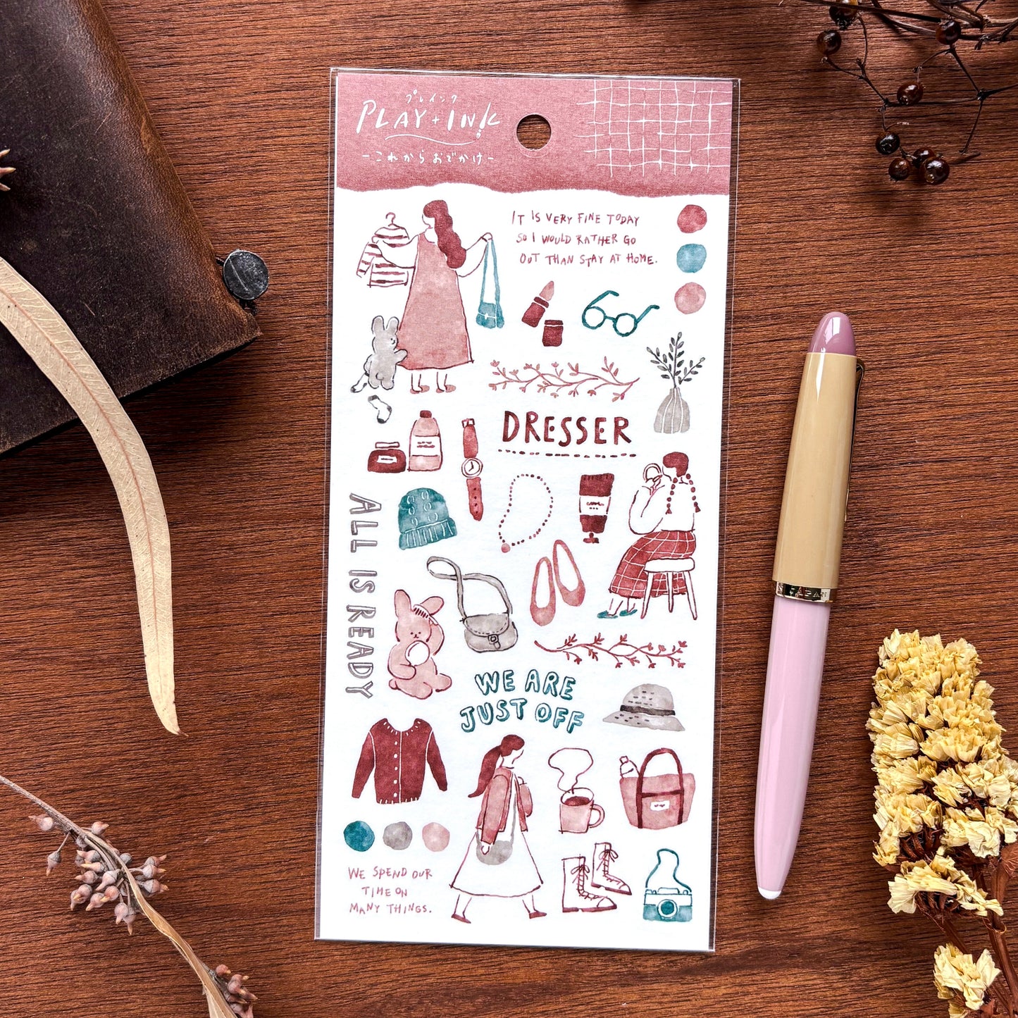 Play Ink Stickers - Happy Day