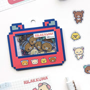 Rilakkuma / Flake Stickers - Rilakkuma in the Game