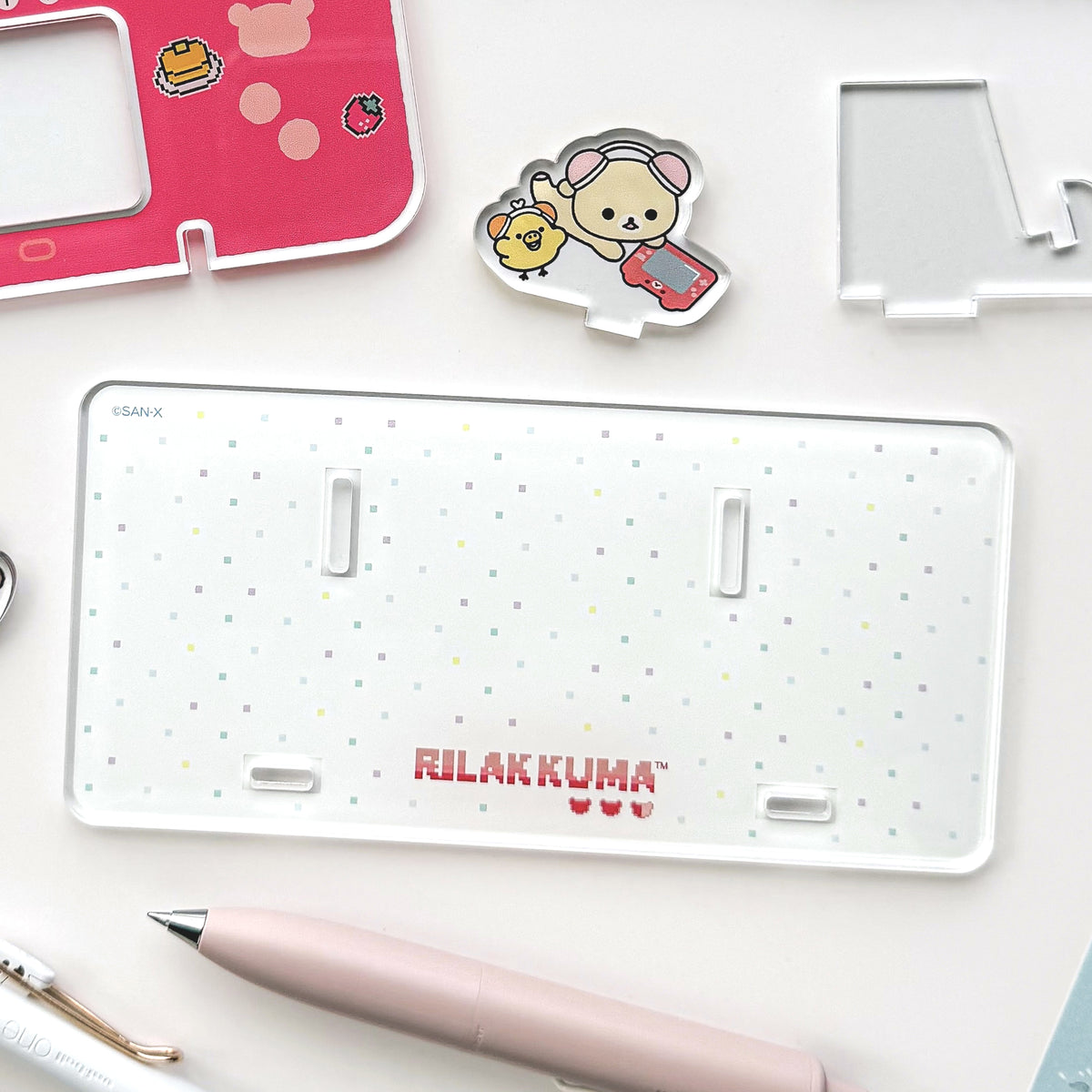 Rilakkuma / Perpetual Calendar - Pixel Rilakkuma