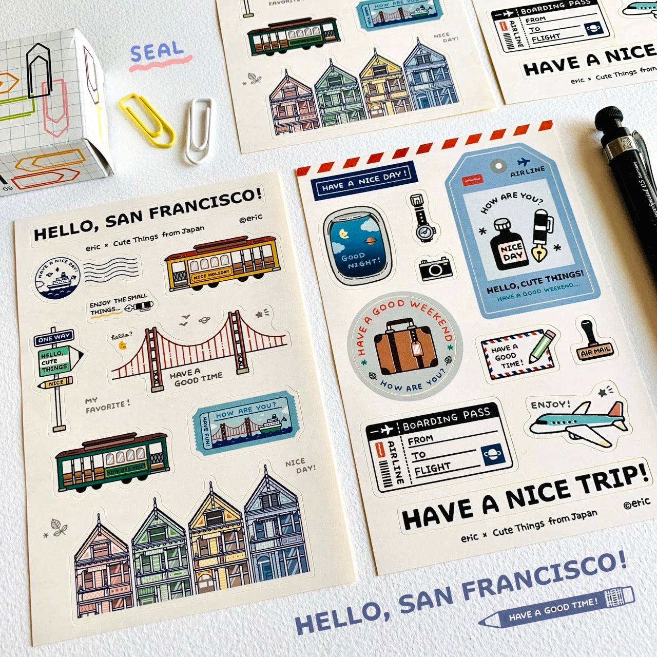 SF Special CTFJ x eric Stickers – Cute Things from Japan