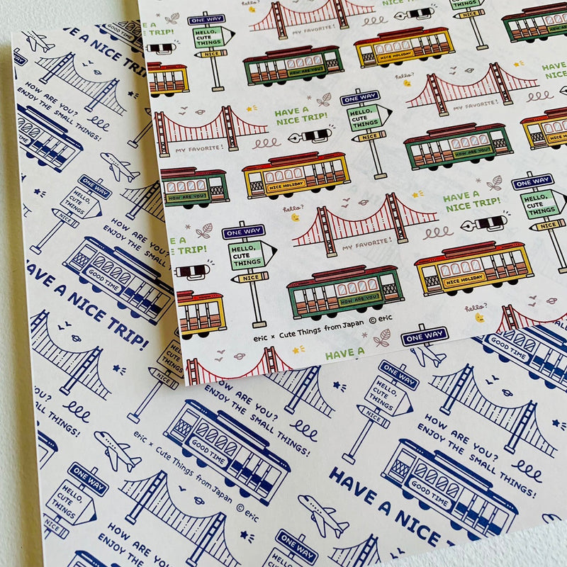 SF Special CTFJ x eric Wrapping Paper Set (5 designs)