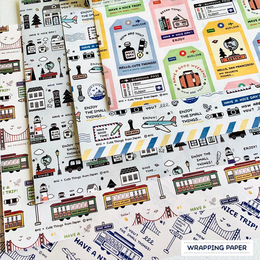 SF Special CTFJ x eric Wrapping Paper Set (5 designs)