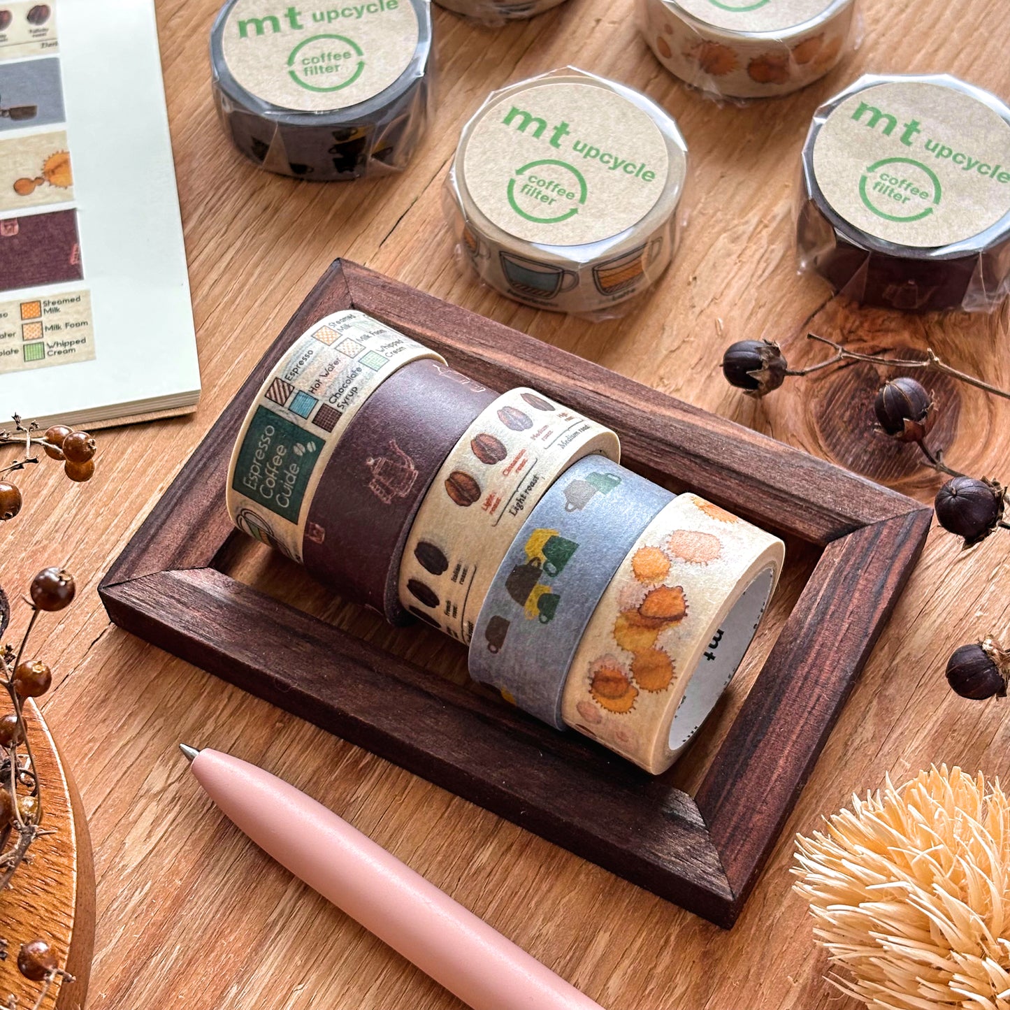 mt / Upcycle Washi Tape - Coffee Beans