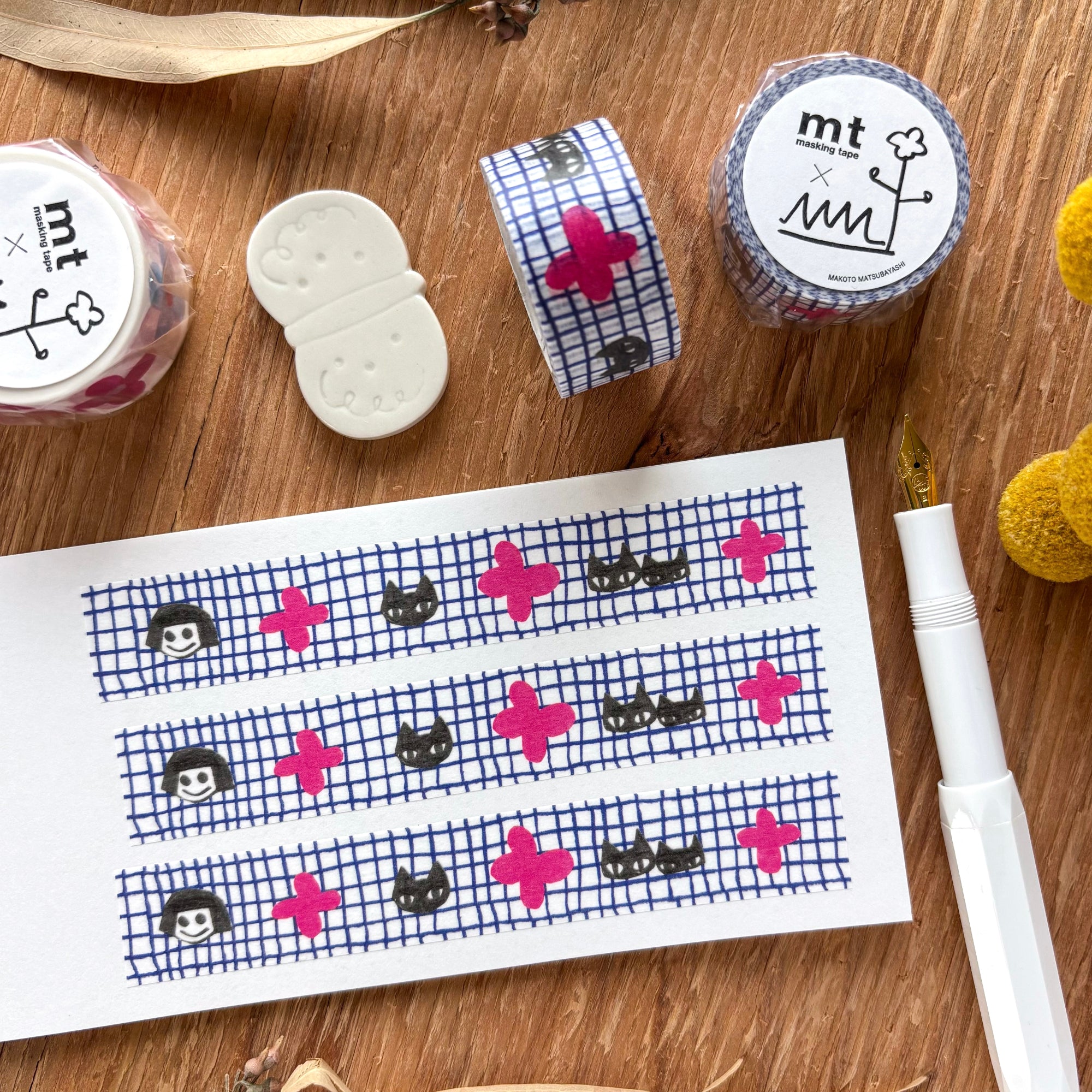 mt x Makoto Matsubayashi / Washi Tape - Friends
