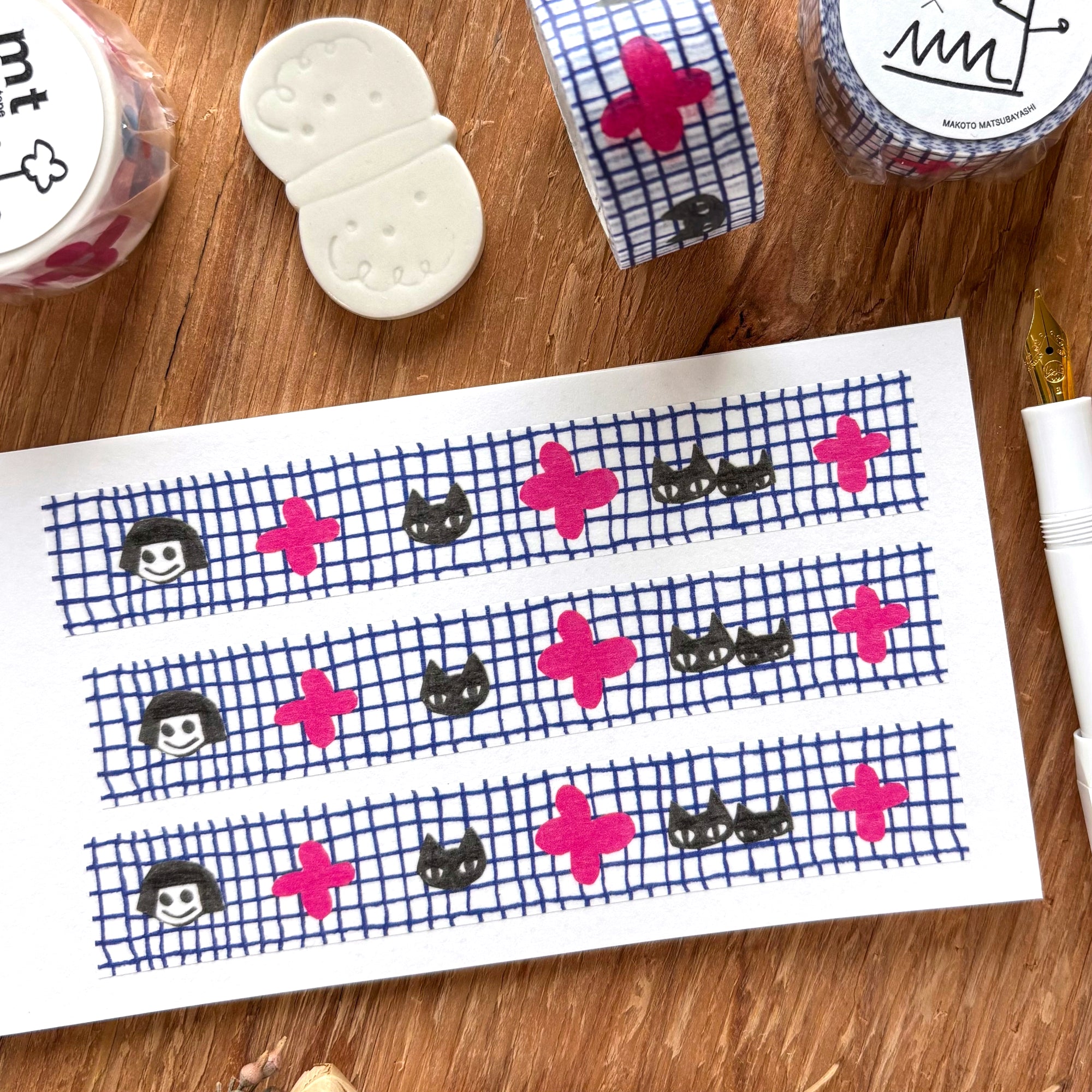 mt x Makoto Matsubayashi / Washi Tape - Friends