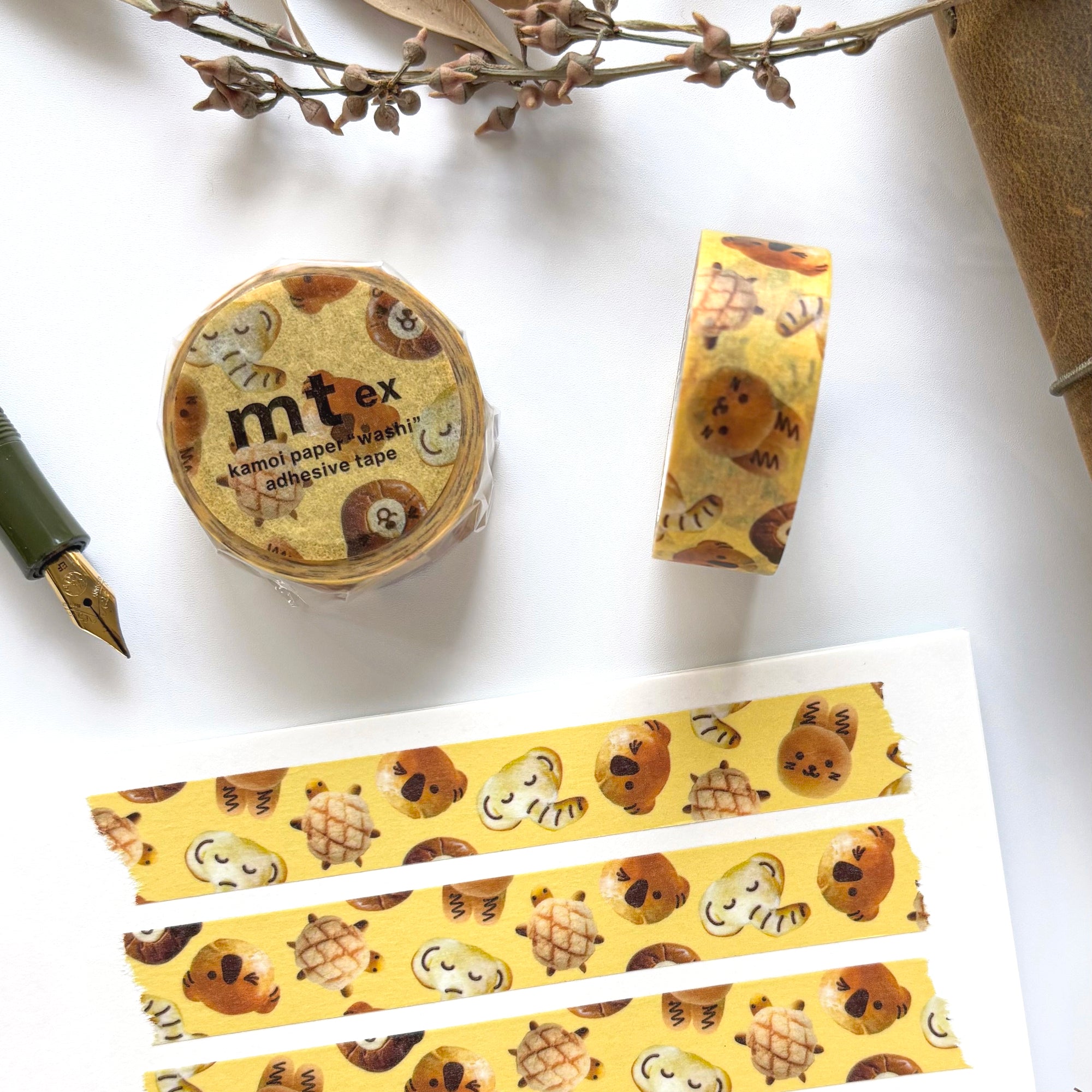 mt / Washi Tape - Animal Shape Bread