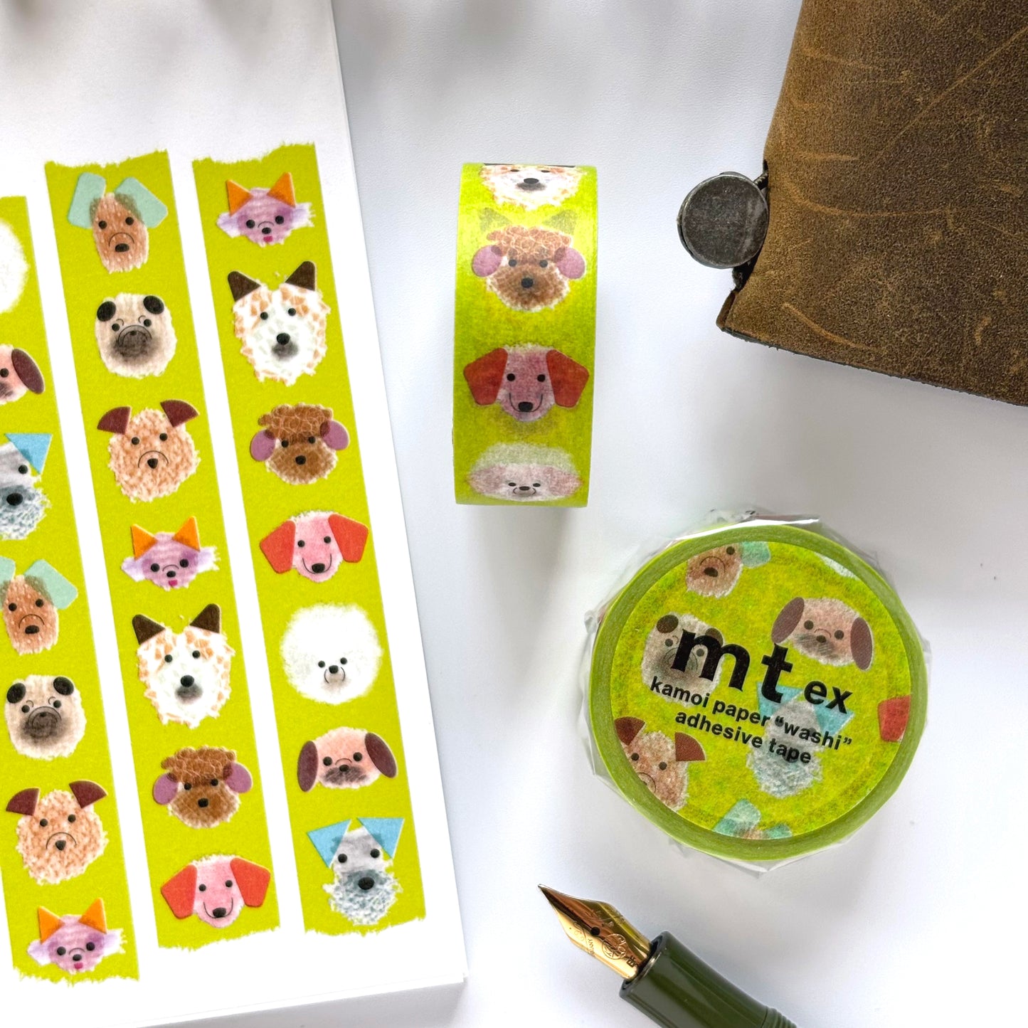 mt / Washi Tape - Dog Face