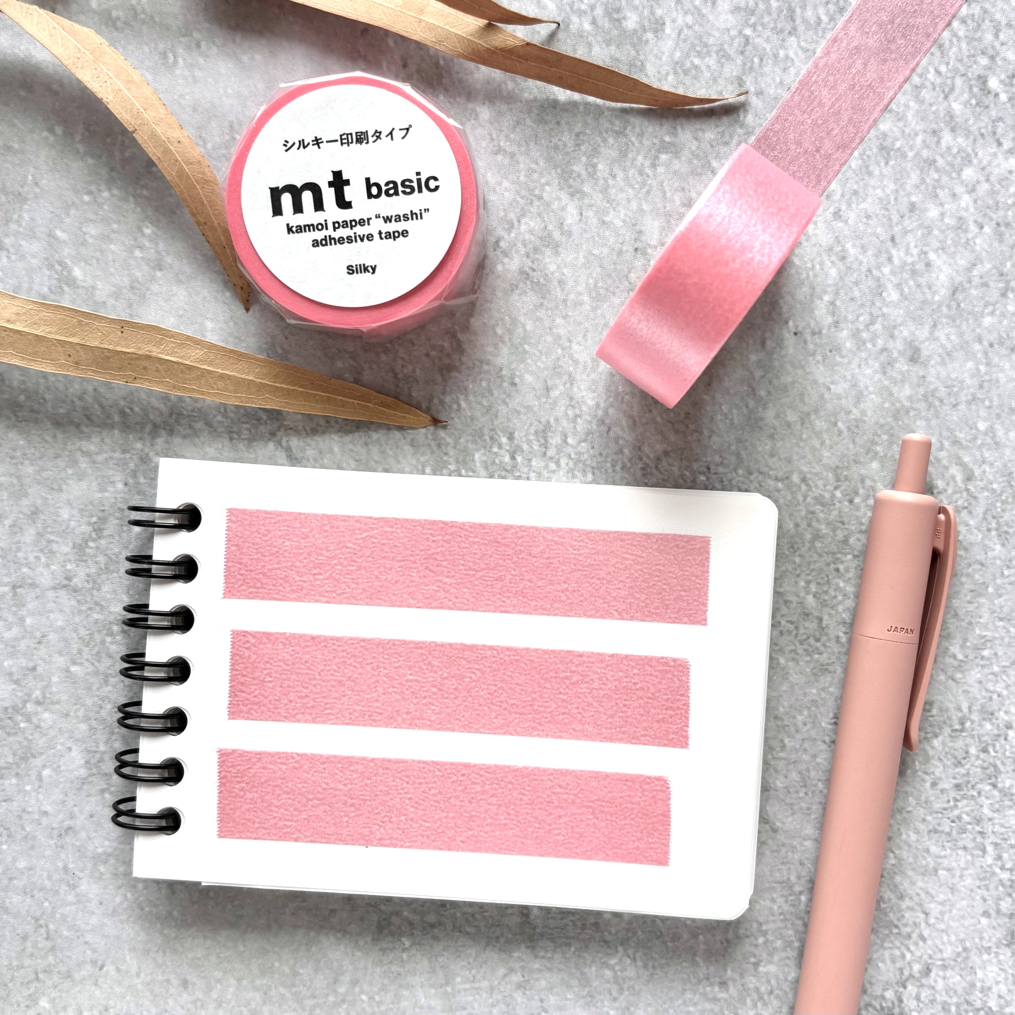 mt basic / Washi Tape - Silky Pink